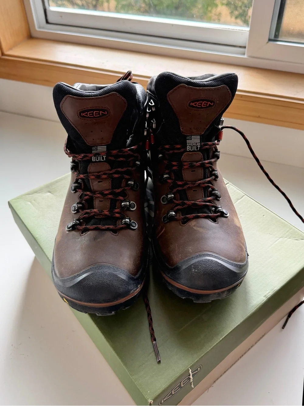 Keen rugged hiking